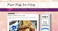 Desktop Screenshot of menomalesongolosa.com